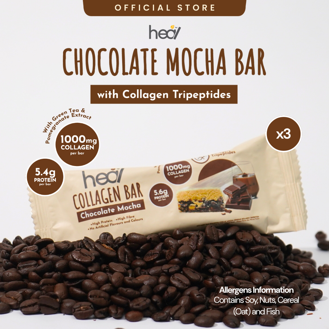 [NEW LAUNCH] HEAL COLLAGEN BAR - CHOCOLATE MOCHA